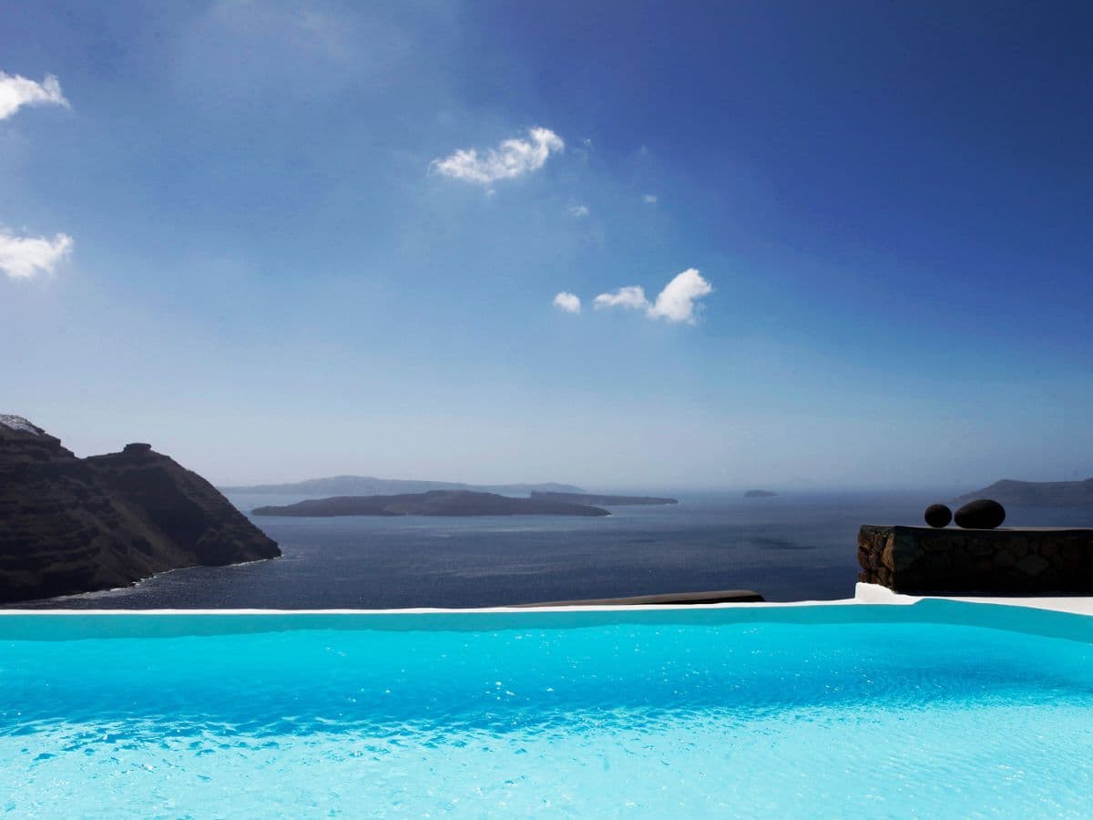 Outdoor pool with stunning views